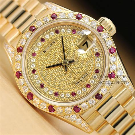 rolex with rubies|ruby rolex watches.